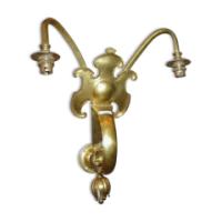 Osler. A Single Arts & Crafts Brass Wall Light