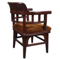 Collinson & Lock Attributed – Aesthetic Movement Mahogany Armchair  - Thumbnail 7