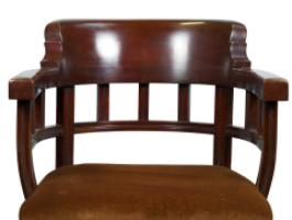 Collinson & Lock Attributed – Aesthetic Movement Mahogany Armchair  - Thumbnail 10