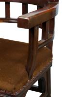 Collinson & Lock Attributed – Aesthetic Movement Mahogany Armchair  - Thumbnail 11