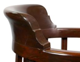 Collinson & Lock Attributed – Aesthetic Movement Mahogany Armchair  - Thumbnail 13