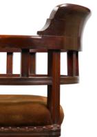 Collinson & Lock Attributed – Aesthetic Movement Mahogany Armchair  - Thumbnail 19
