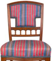Bruce Talbert Attributed for Gillows – Aesthetic Movement Walnut Side Chair - Thumbnail 10