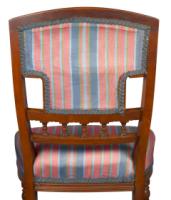 Bruce Talbert Attributed for Gillows – Aesthetic Movement Walnut Side Chair - Thumbnail 19
