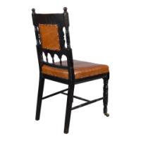 Daniel Cottier Attributed – Aesthetic Movement Ebonised Side Chair - Thumbnail 7