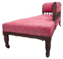 Bruce Talbert Attributed for Gillows – Aesthetic Movement Oak Chaise Lounge - Thumbnail 11