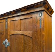 E G Punnett Attributed for William Birch – Arts and Crafts Oak Bedroom Suite  - Thumbnail 9