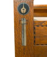 E G Punnett Attributed for William Birch – Arts and Crafts Oak Bedroom Suite  - Thumbnail 26