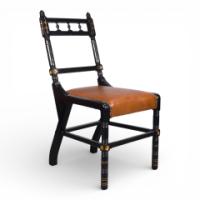 Herter Brothers – Aesthetic Movement Ebonised Side Chair