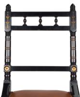 Herter Brothers – Aesthetic Movement Ebonised Side Chair - Thumbnail 10