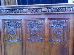 Panelling from The Supreme High Court, opposite The Houses Of Parliament. London - Thumbnail 3