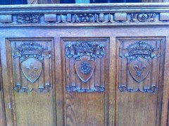 Panelling from The Supreme High Court, opposite The Houses Of Parliament. London - Thumbnail 4
