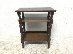 Liberty and Co. An Arts and Crafts oak music/book stand - Thumbnail 2