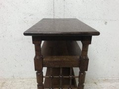 Liberty and Co. An Arts and Crafts oak music/book stand - Thumbnail 6