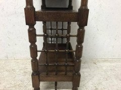 Liberty and Co. An Arts and Crafts oak music/book stand - Thumbnail 7