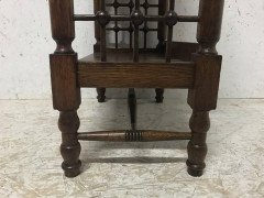 Liberty and Co. An Arts and Crafts oak music/book stand - Thumbnail 8