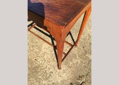 Arthur Simpson. An Arts Crafts oak side table with shaped apron - Thumbnail 4