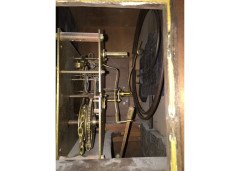 Margaret Gilmour. An exceptional and large Glasgow School brass wall clock - Thumbnail 15