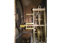 Margaret Gilmour. An exceptional and large Glasgow School brass wall clock - Thumbnail 16