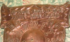 Liberty and Co. An Arts and Crafts wall clock - Thumbnail 4