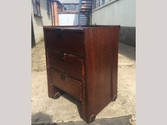 An Unusual Mid-Century Modern Metamorphic Desk with Exposed Tenons - Thumbnail 1