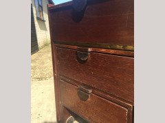 An Unusual Mid- Century Modern Metamorphic Desk with Exposed Tenons - Thumbnail 3