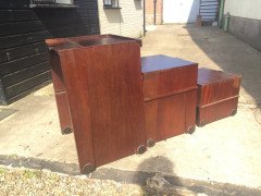 An Unusual Mid- Century Modern Metamorphic Desk with Exposed Tenons - Thumbnail 4