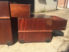 An Unusual Mid- Century Modern Metamorphic Desk with Exposed Tenons - Thumbnail 9