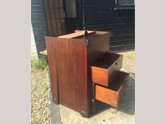 An Unusual Mid- Century Modern Metamorphic Desk with Exposed Tenons - Thumbnail 12