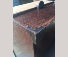 An Unusual Mid- Century Modern Metamorphic Desk with Exposed Tenons - Thumbnail 13