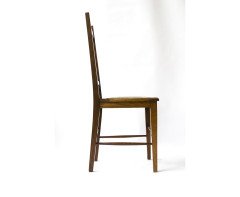 E A Taylor for Wylie and Lochhead. An oak Arts and Crafts chair - Thumbnail 2