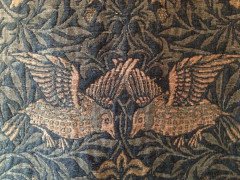 William Morris. A double woven 'Bird' wall hanging - Thumbnail 6