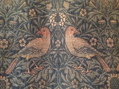 William Morris. A double woven 'Bird' wall hanging - Thumbnail 7