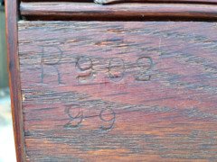 Shapland and Petter. A very rare Arts and Crafts oak bookcase - Thumbnail 5