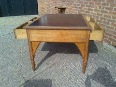 E. W. Godwin, attributed. A Well Designed Superior Quality Anglo-Japanese Oak Desk - Thumbnail 6