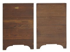 Shapland and Petter. A very rare Arts and Crafts oak bookcase - Thumbnail 7