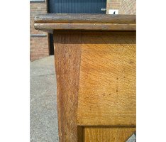 E. W. Godwin, attributed. A Well Designed Superior Quality Anglo-Japanese Oak Desk - Thumbnail 10