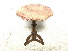 A W N Pugin. A Gothic Revival oak wine or tea table - Thumbnail 2