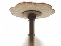 A W N Pugin. A Gothic Revival oak wine or tea table - Thumbnail 4