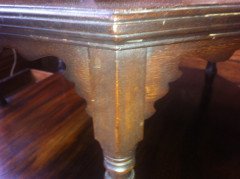 An exceptional Moorish Octaganal occasional table with four opposite drawers - Thumbnail 13