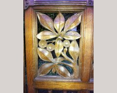 Alfred Waterhouse (attributed). A pair of Gothic Revival hinged alter gate - Thumbnail 9