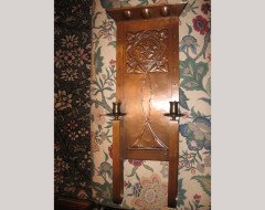 Margaret Gilmour. A rare Glasgow School wall sconce - Thumbnail 1