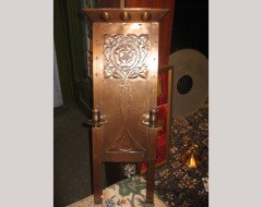 Margaret Gilmour. A rare Glasgow School wall sconce - Thumbnail 2