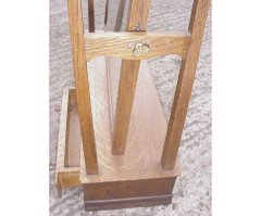 Set of four handles 2 Heart shaped mirror swivels. 2 squashed ball spacers - Thumbnail 4