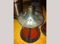 A Good Set of Three Arts and Crafts Hand Hammered Conical Shaped Ceiling Lights - Thumbnail 2