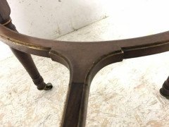 E W Godwin for Collinson and Lock. A fine quality Anglo Japanese fold over card table - Thumbnail 5
