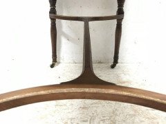 E W Godwin for Collinson and Lock. A fine quality Anglo Japanese fold over card table - Thumbnail 13