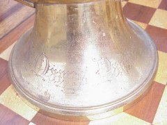 A W N Pugin. A pair of Gothic Revival brass flower vases engraved 'St Mary's Parish' - Thumbnail 10