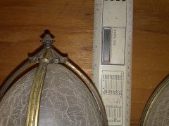 A pair of crackle glazed shade - Thumbnail 3
