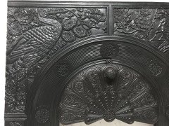 Thomas Jeckyll for Barnard Bishop and Barnard. A rare cast iron fire insert designed by Thomas Jeckyll. - Thumbnail 6